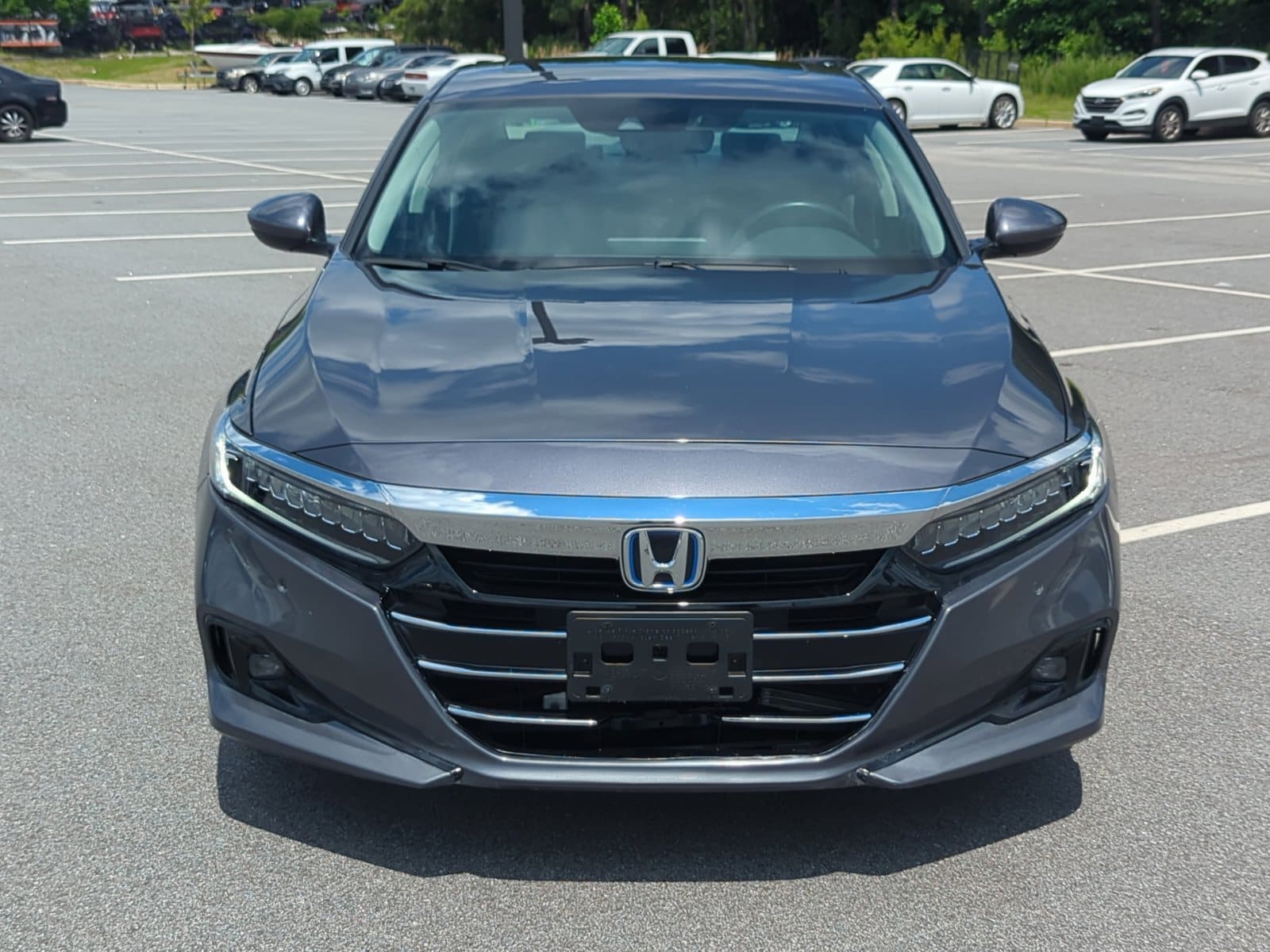 Used 2022 Honda Accord Hybrid EX-L with VIN 1HGCV3F50NA008850 for sale in Lithia Springs, GA