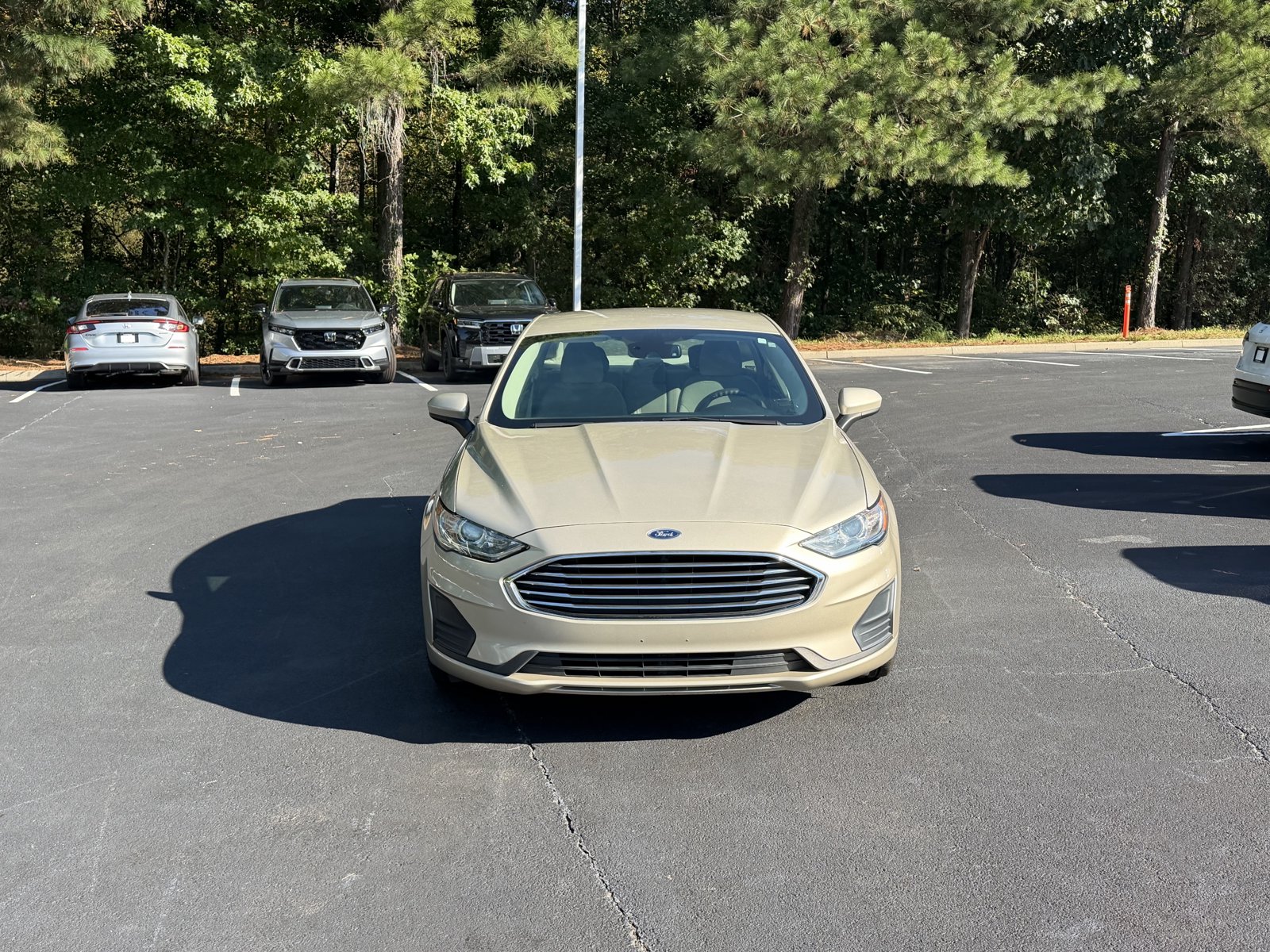 Used 2019 Ford Fusion SE with VIN 3FA6P0HD8KR169771 for sale in Lithia Springs, GA