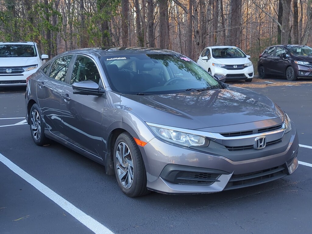Used 2018 Honda Civic EX Sedan