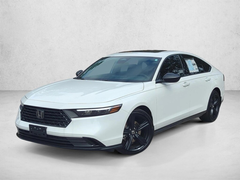 New 2025 Honda Accord Hybrid Sport-L Sedan