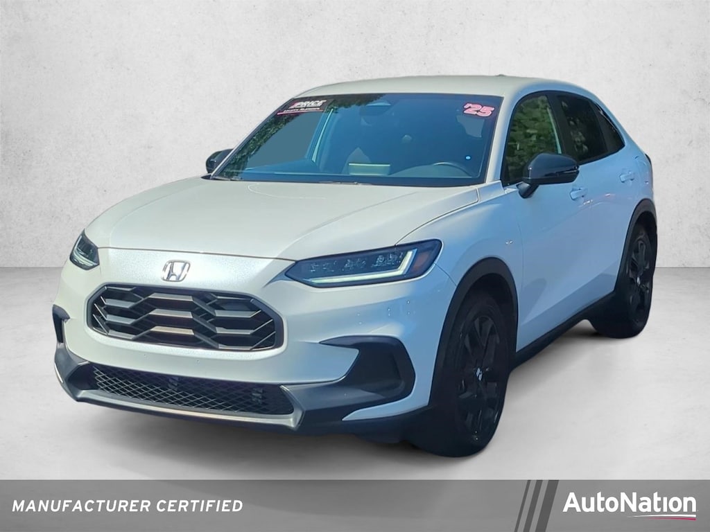 Certified 2025 Honda HR-V Sport SUV