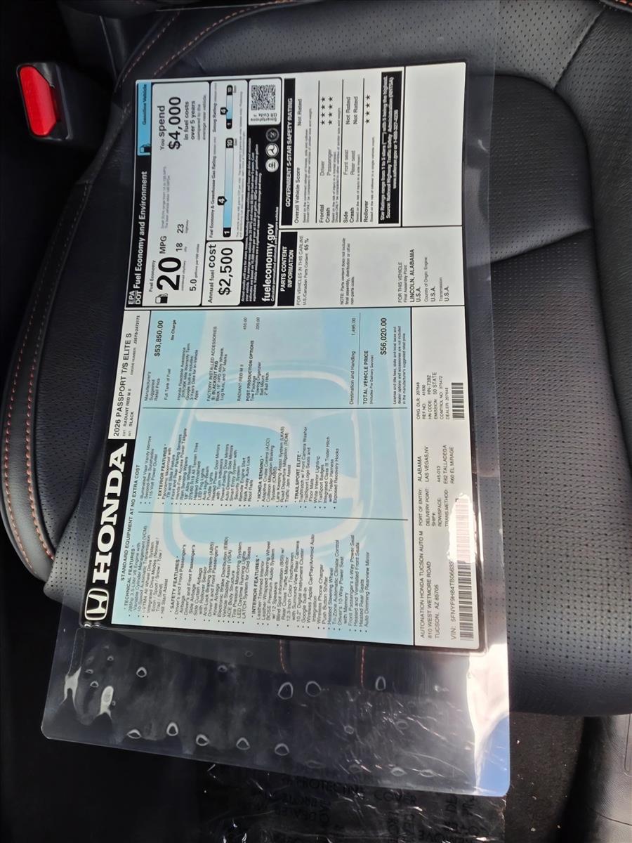 2026 Honda Passport TrailSport Elite Blackout - Photo 18