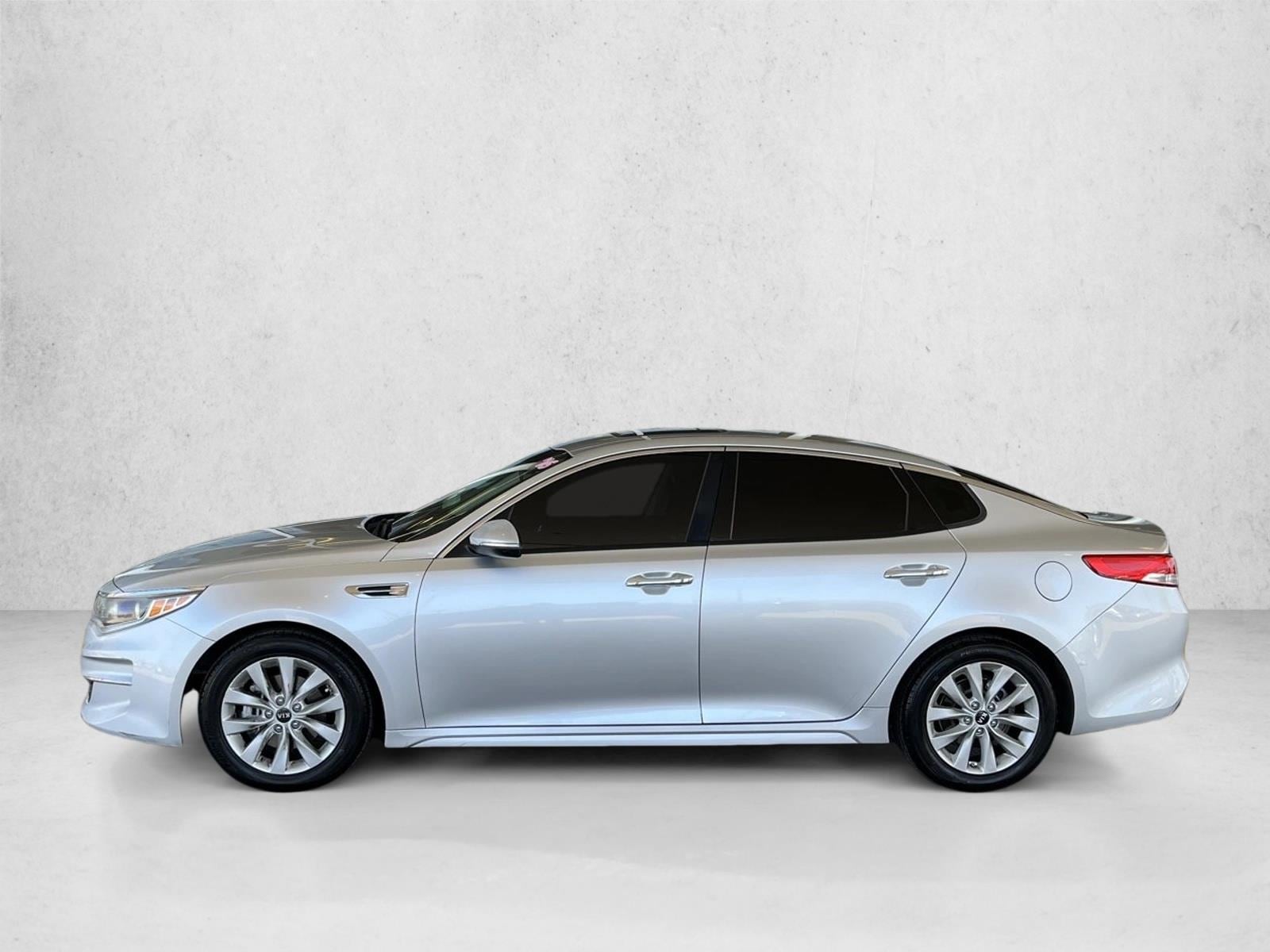 Used 2016 Kia Optima EX with VIN 5XXGU4L34GG048951 for sale in Tucson, AZ