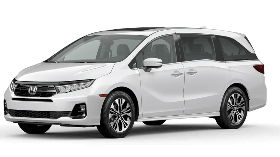 Honda Odyssey in Platinum White Pearl