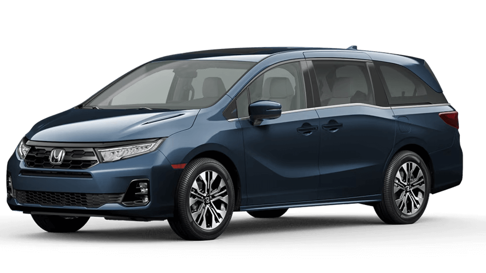 Honda Odyssey in Smoke Blue Pearl