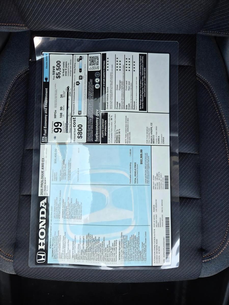 2025 Honda Prologue EX - Photo 18