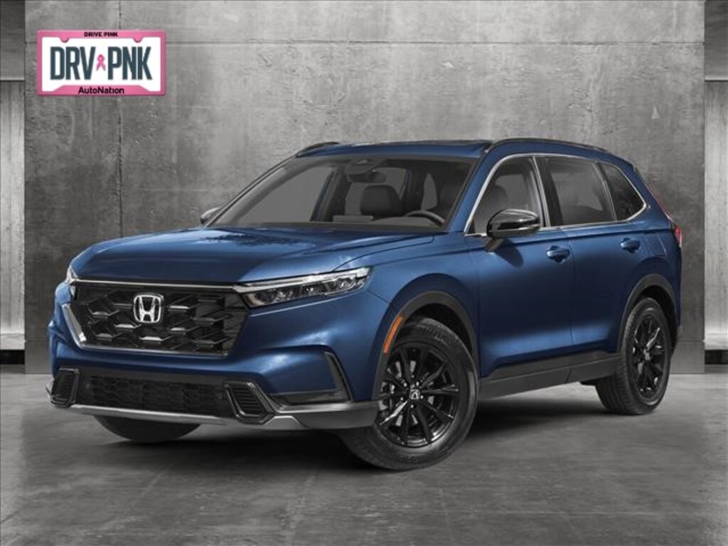 New 2025 Honda CRV Hybrid For Sale SUV Canyon River Blue Chandler AZ 7FARS5H8XSE025795 SE025795