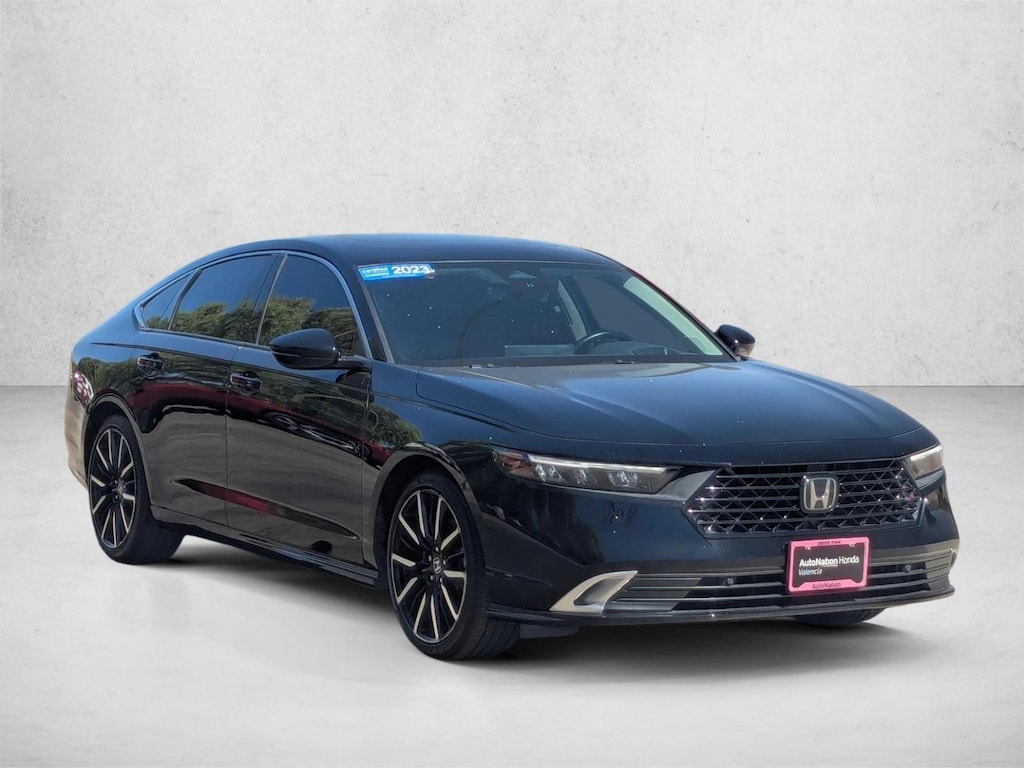 Certified 2023 Honda Accord Hybrid Touring w/BSI Sedan