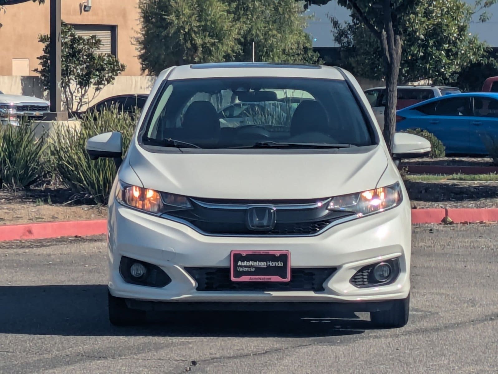 Used 2018 Honda Fit EX with VIN 3HGGK5H89JM713107 for sale in Valencia, CA