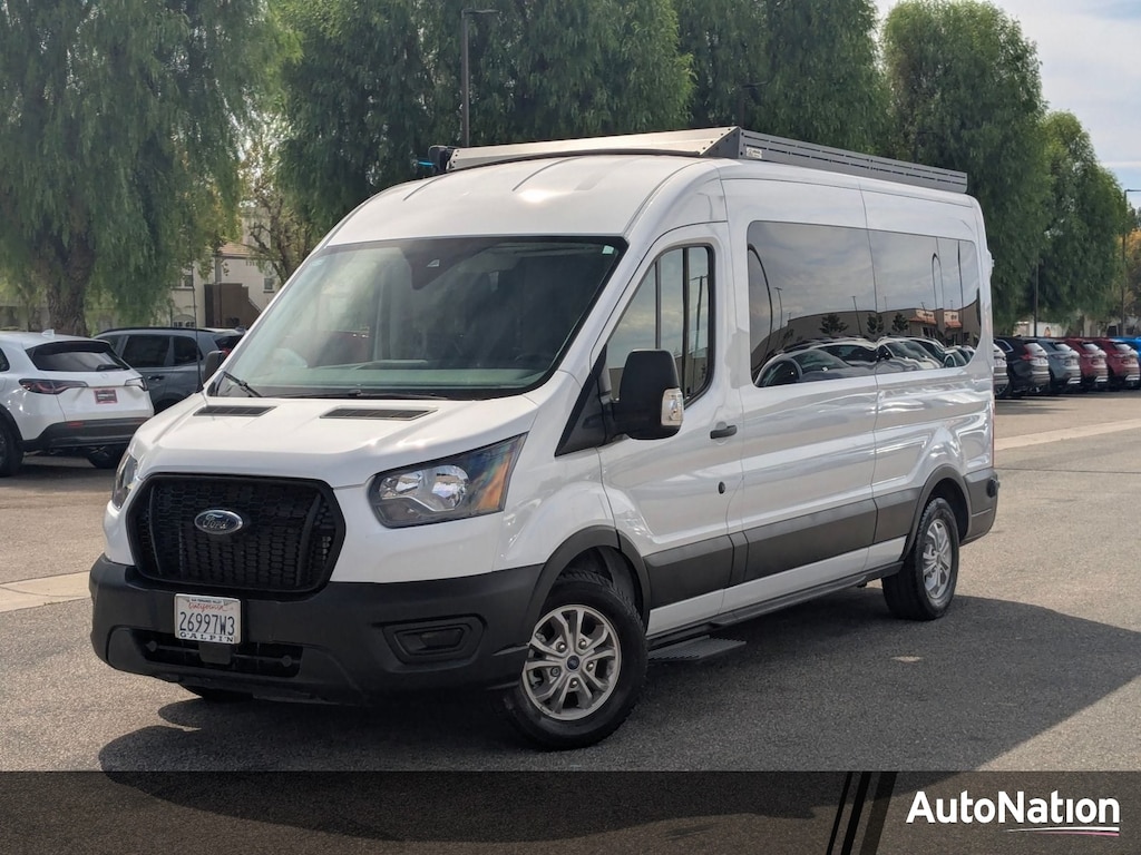 Used 2023 Ford Transit-350 Passenger Wagon Medium Roof Van