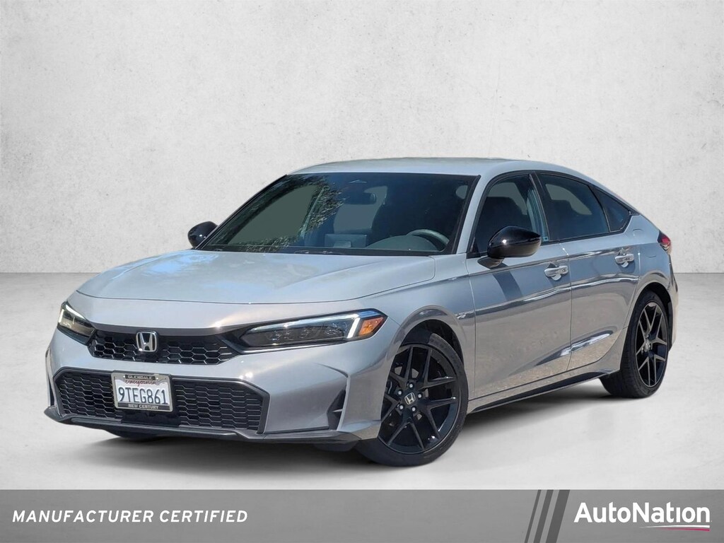 Certified 2025 Honda Civic Sport Hatchback