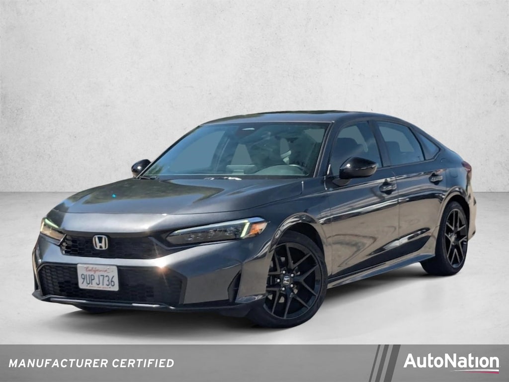 Certified 2025 Honda Civic Hybrid Sport Sedan