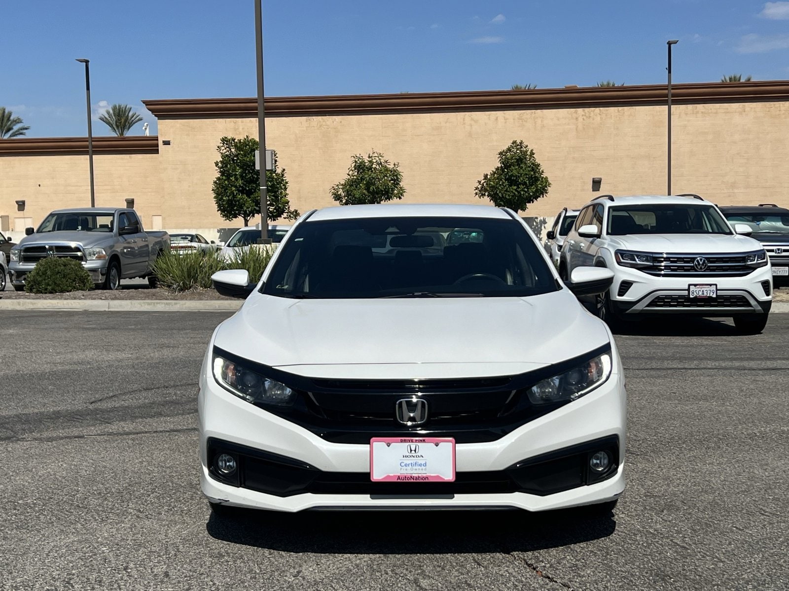 Certified 2020 Honda Civic Sport with VIN 2HGFC2F8XLH522744 for sale in Valencia, CA
