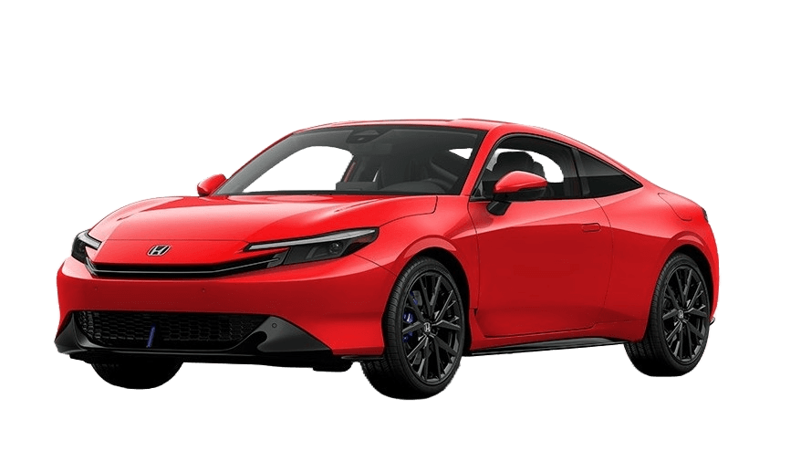 Rallye Red Honda Prelude