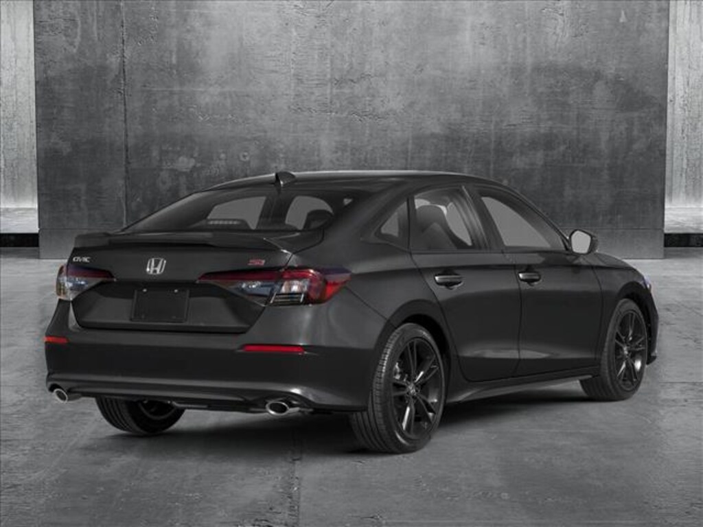 New 2025 Honda Civic Si For Sale Sedan Crystal Black Pearl Valencia