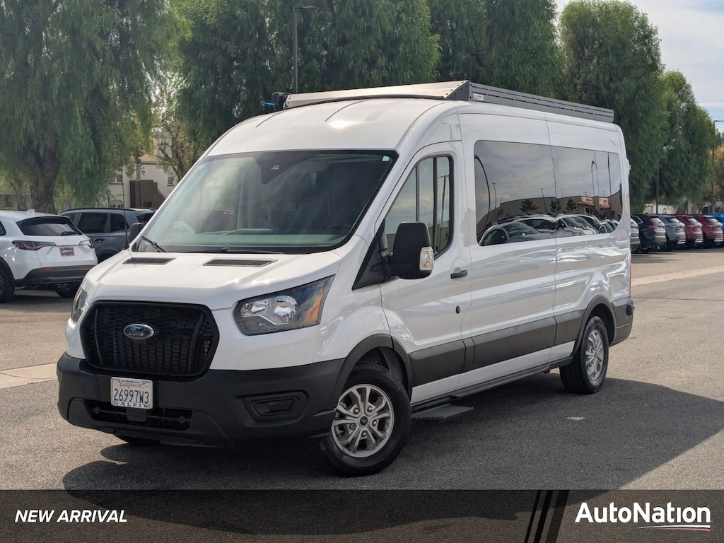 Used 2023 Ford Transit-350 Passenger Wagon Medium Roof Van