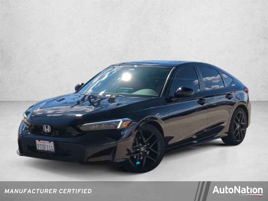 Certified 2025 Honda Civic Sport Hatchback