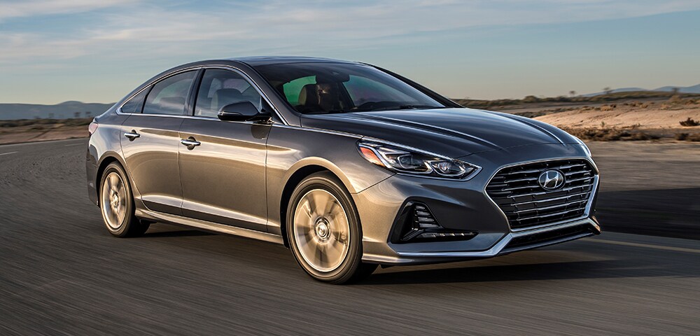 2018 Hyundai Sonata For Sale Near Scottsdale Front three-quarter view of 2018 Hyundai Sonata