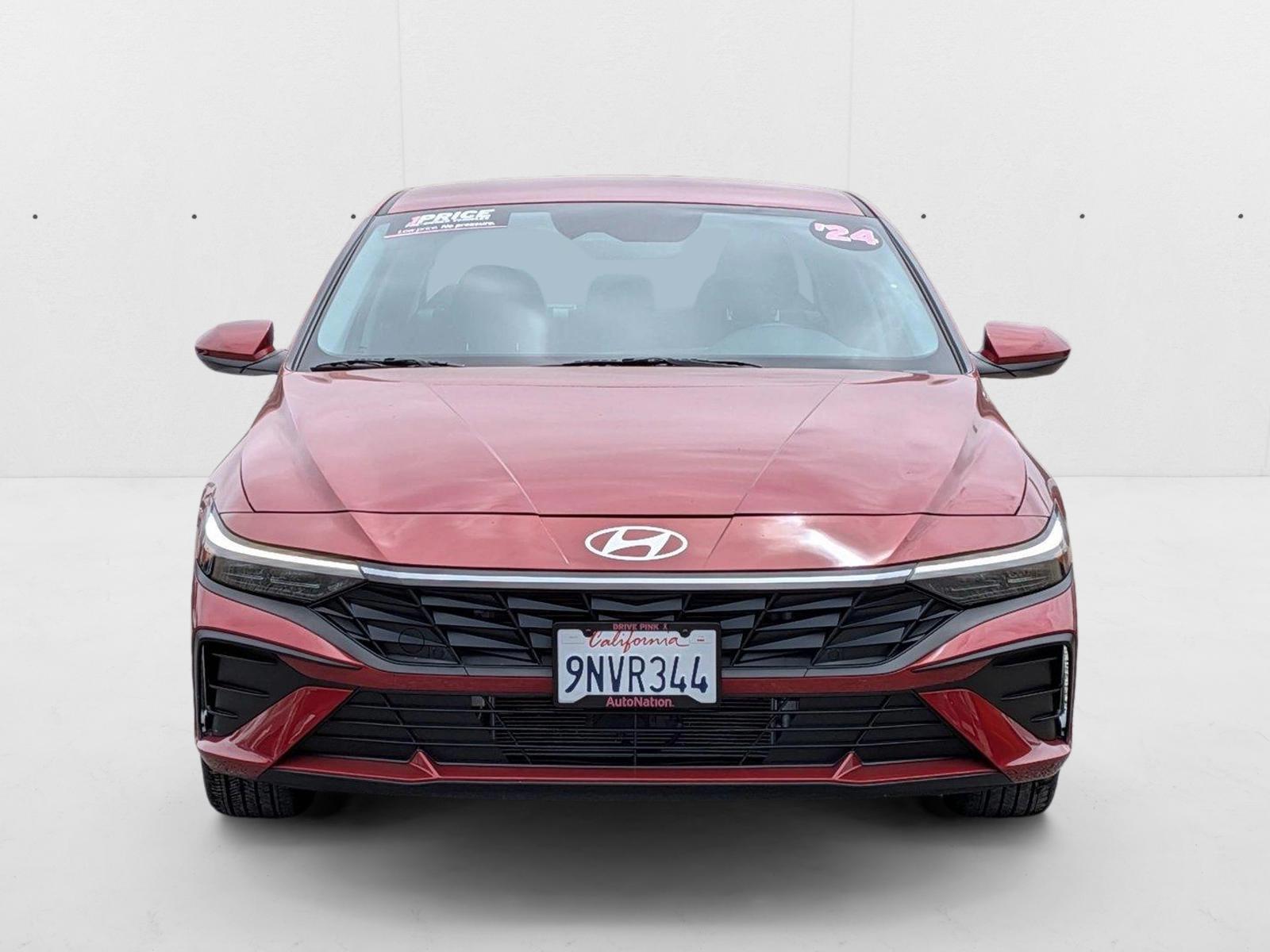 2024 Hyundai Elantra Hybrid Blue photo 2