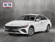 New 2025 Hyundai Elantra Hybrid Blue Sedan