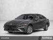 Certified 2025 Hyundai Elantra Hybrid Blue Sedan