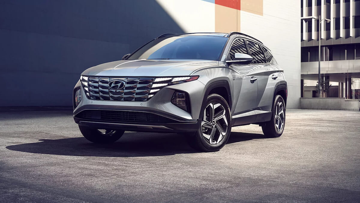 2024 Hyundai Tucson in silver
