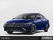 Used 2024 Hyundai Elantra Hybrid Blue Sedan