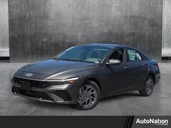2025 Hyundai Elantra Hybrid Blue Sedan