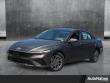 New 2025 Hyundai Elantra Hybrid Blue Sedan