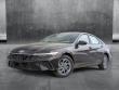 New 2025 Hyundai Elantra Hybrid Blue Sedan