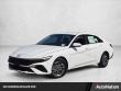 New 2026 Hyundai Elantra Hybrid Blue Sedan