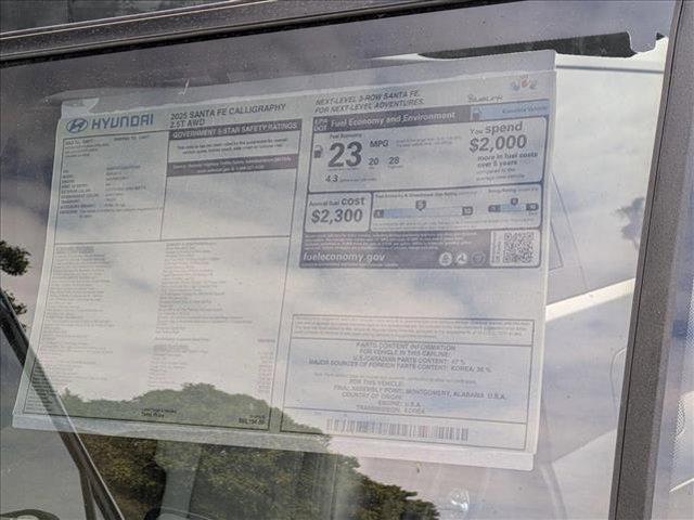2025 Hyundai Santa Fe Calligraphy - Photo 18