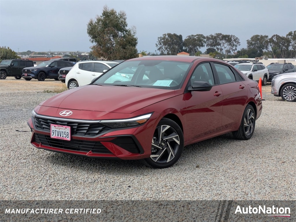 Certified 2025 Hyundai Elantra SEL Sport Sedan