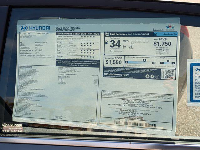 2025 Hyundai Elantra SEL - Photo 18