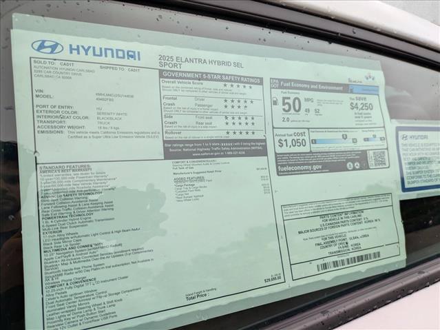 2025 Hyundai Elantra Blue - Photo 18