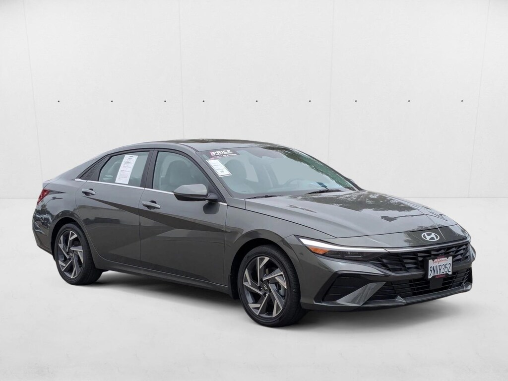Certified 2024 Hyundai Elantra Hybrid Limited Sedan