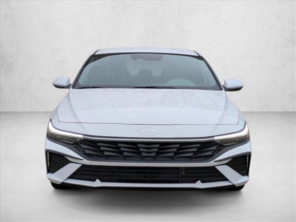 Certified 2025 Hyundai Elantra Hybrid Blue 4dr Car