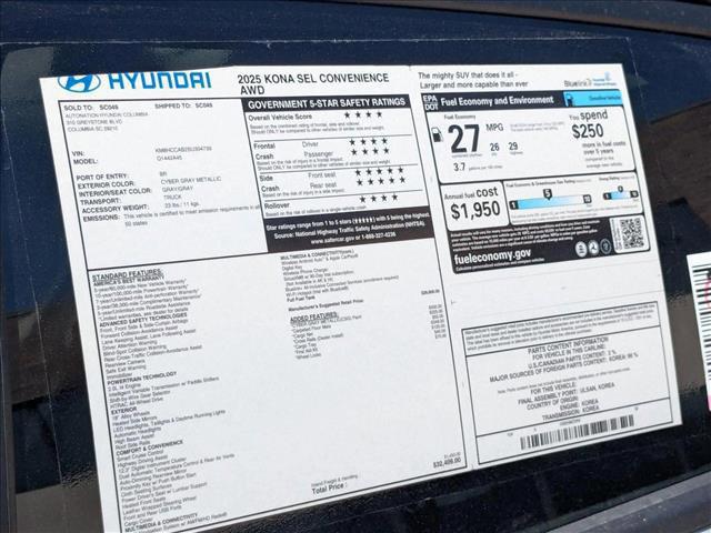 2025 Hyundai Kona SEL Convenience - Photo 24