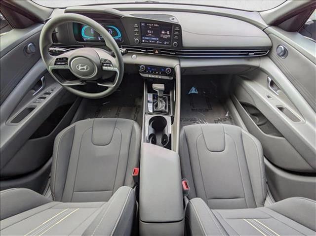 2025 Hyundai Elantra Hybrid Blue photo 2