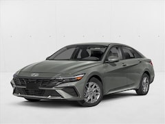 2026 Hyundai Elantra Hybrid Blue Sedan