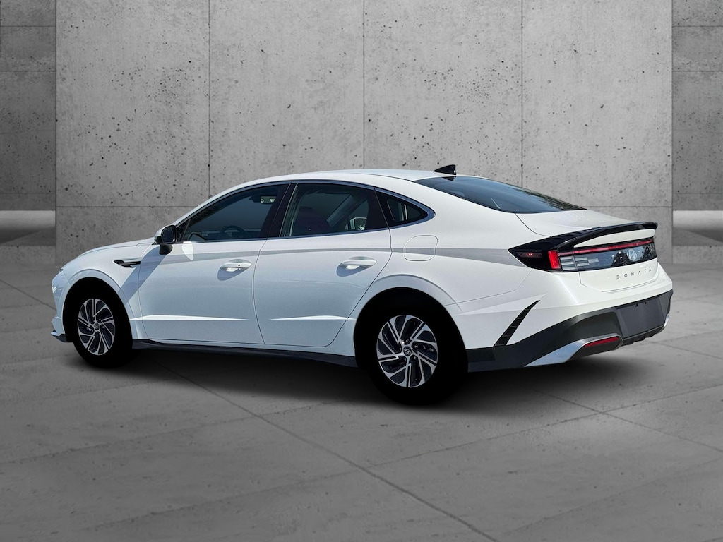 New 2026 Hyundai Sonata Hybrid Blue Sedan