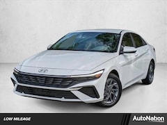 2025 Hyundai Elantra Hybrid Blue 4dr Car