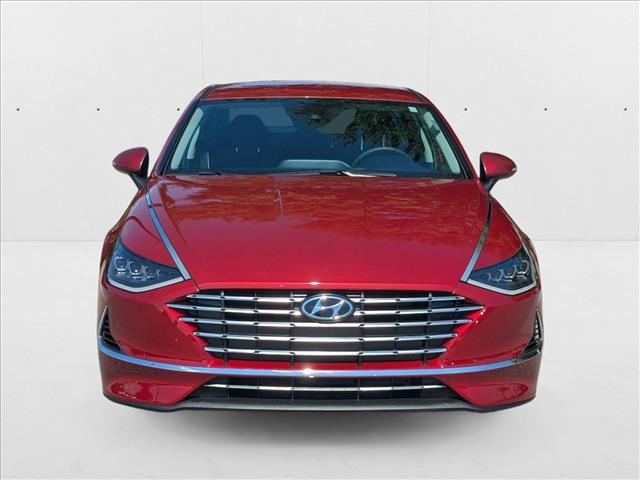 2023 Hyundai Sonata Hybrid Blue photo 2