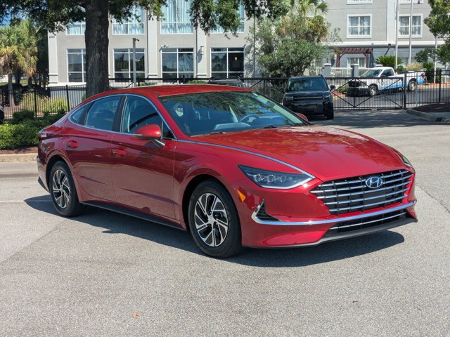 2023 Hyundai Sonata Hybrid Blue photo 3