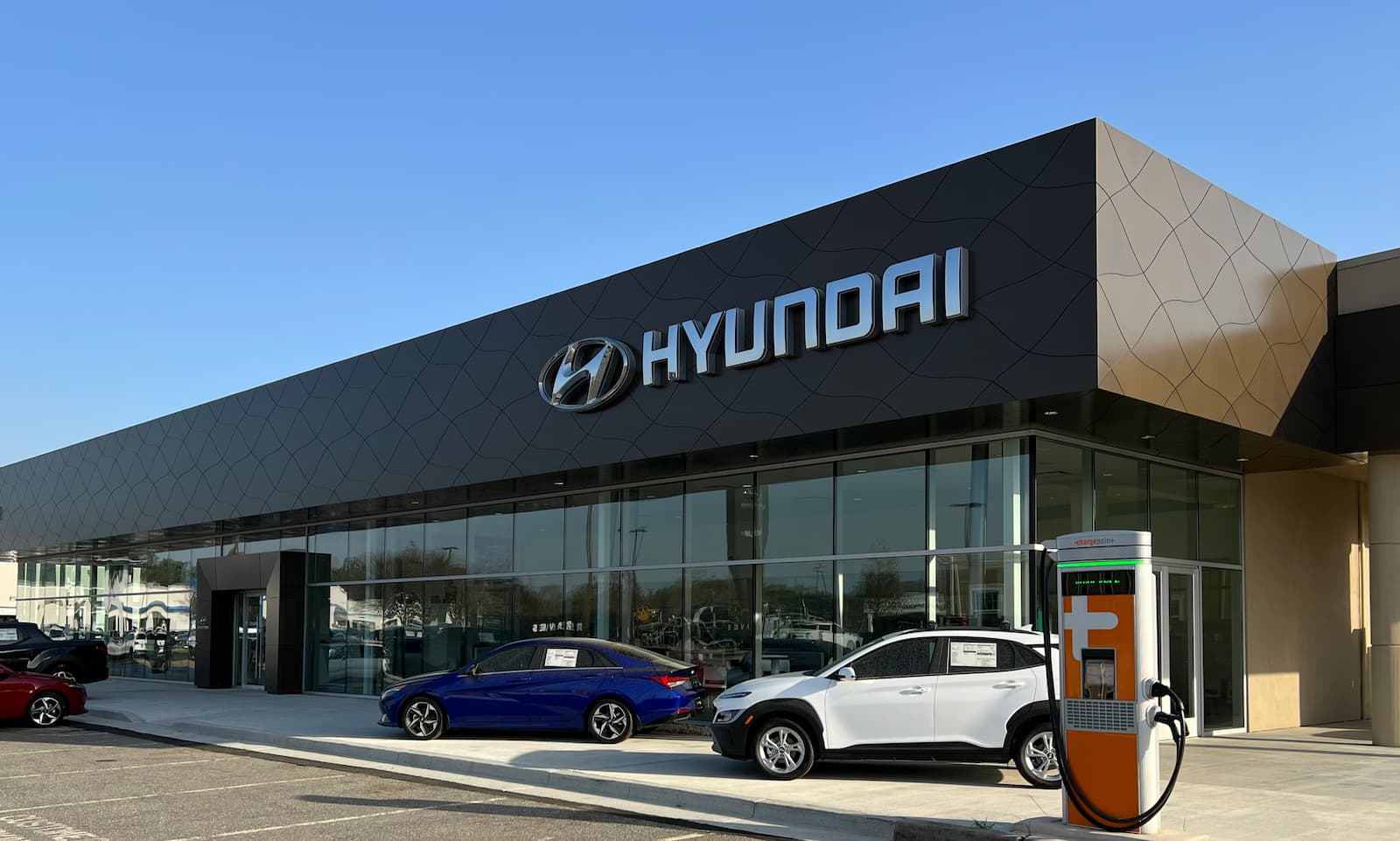 Newly remodeled AutoNation Hyundai Columbus exterior