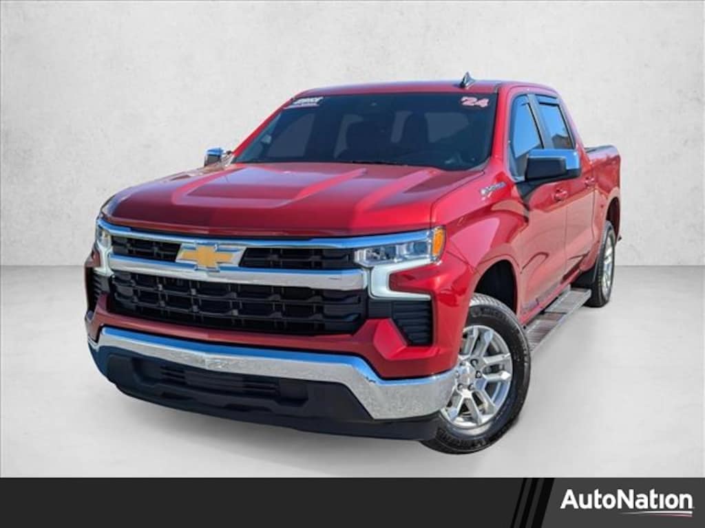 Used 2024 Chevrolet Silverado 1500 LT Crew Cab Pickup