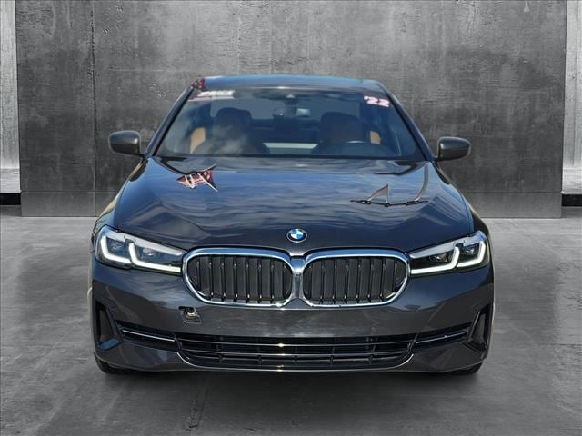 Used 2022 BMW 5 Series 530i with VIN WBA53BH03NWX58235 for sale in Columbus, GA