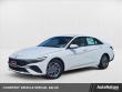 New 2025 Hyundai Elantra Hybrid Blue Sedan