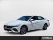 New 2025 Hyundai Elantra Hybrid Blue Sedan