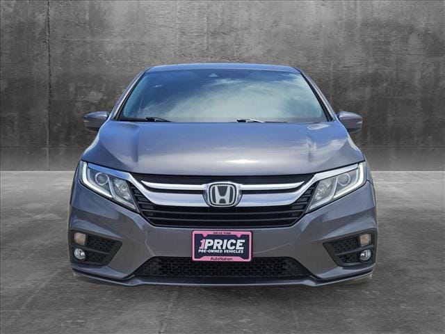 Used 2018 Honda Odyssey EX-L with VIN 5FNRL6H75JB014000 for sale in Corpus Christi, TX